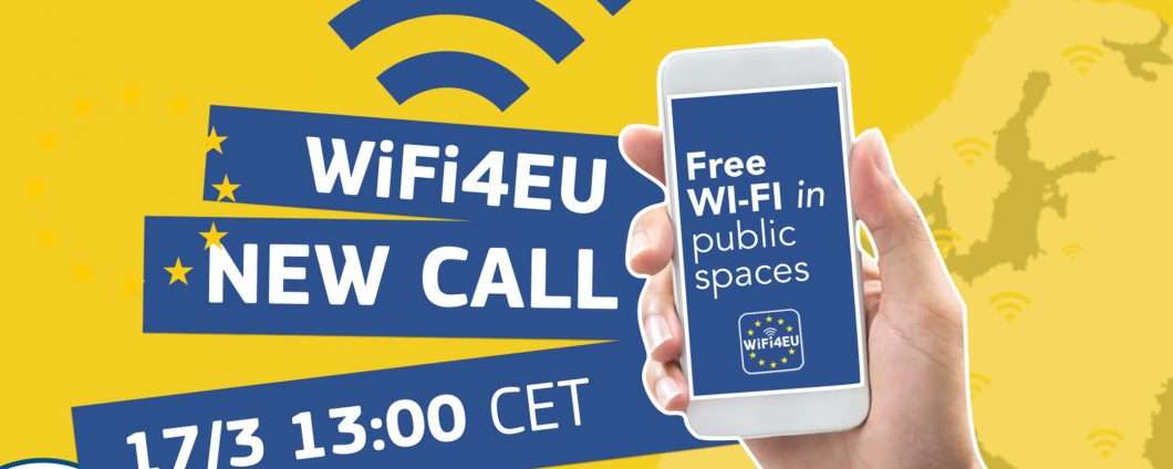 Wifi4EU, call 4: 15 mila euro con un click