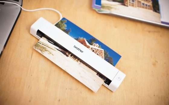 Lo scanner portatile Brother DS620 in offerta