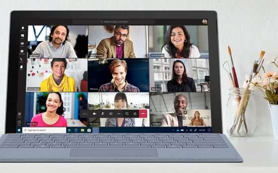 Microsoft Teams: fino a nove sullo stesso schermo