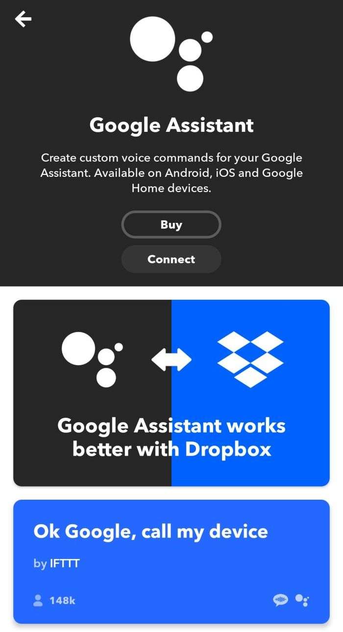 Creare automatismi con Google Assistant