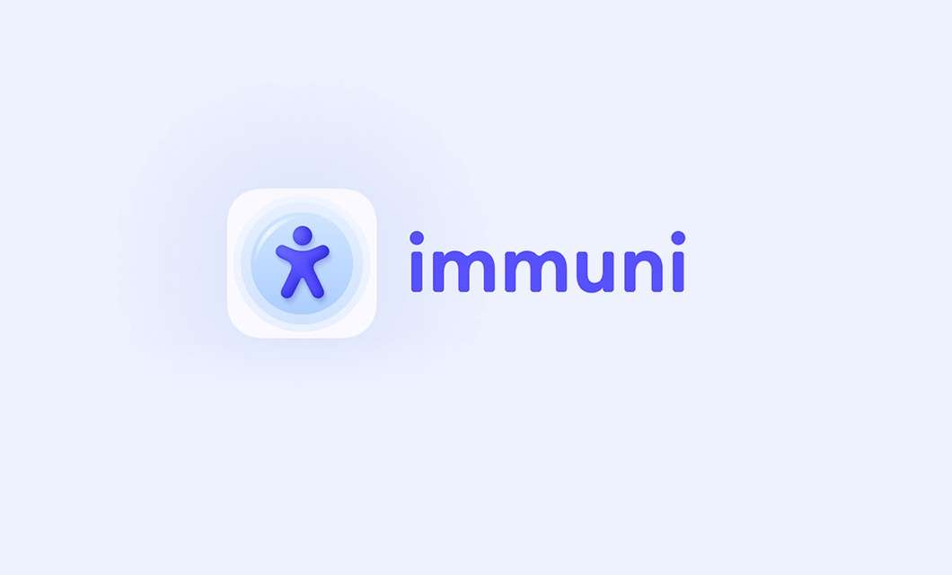 Immuni: l'interfaccia