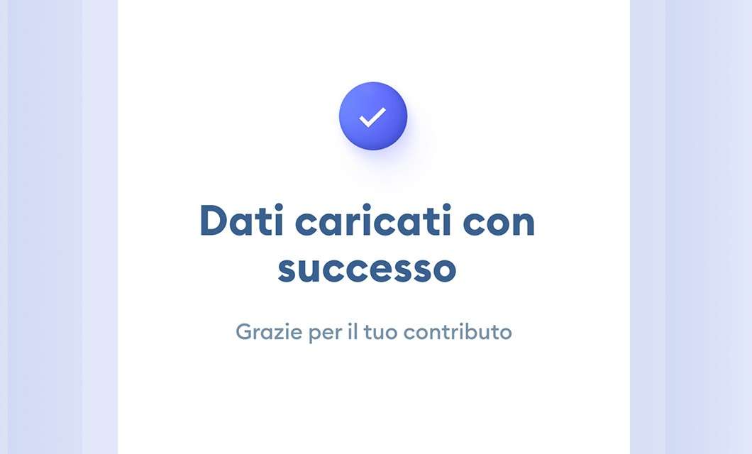 Immuni: l'interfaccia