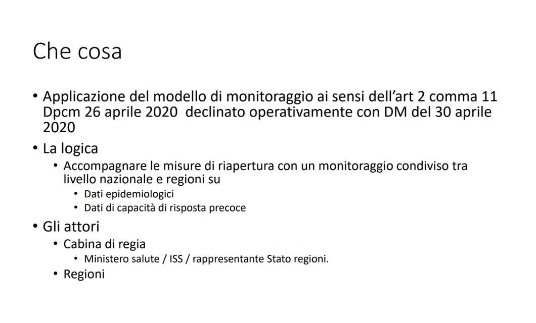 Fase 2: monitoraggio, regole e strategia