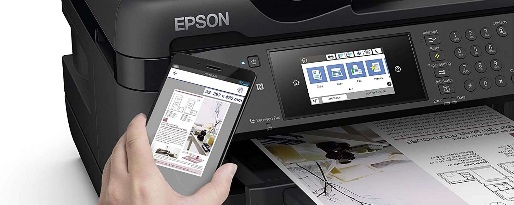 Offerte Amazon: Epson WorkForce A3 a -29%