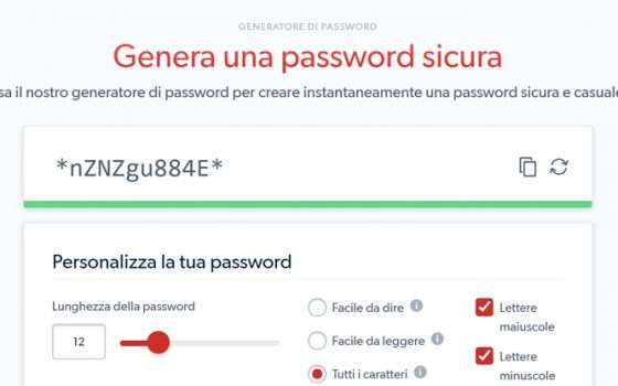 generatore password sicura lastpass