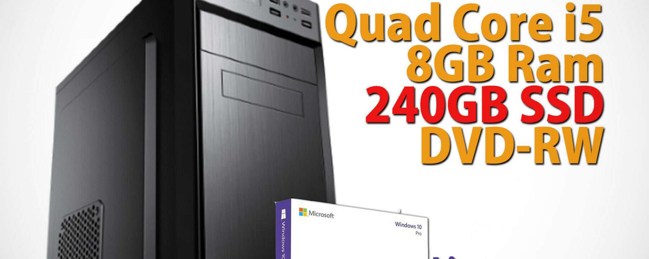 PC desktop assemblato: un'offerta da 259,90 euro