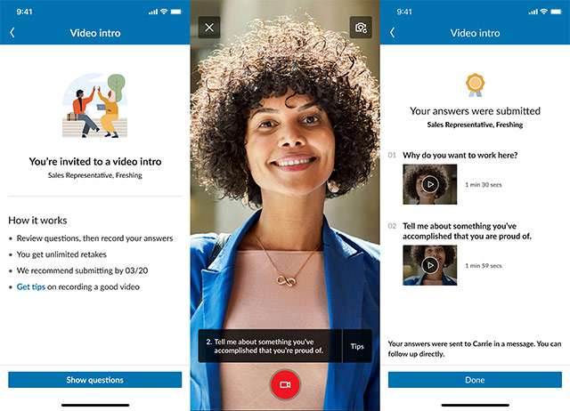 LinkedIn: arrivano i video di presentazione