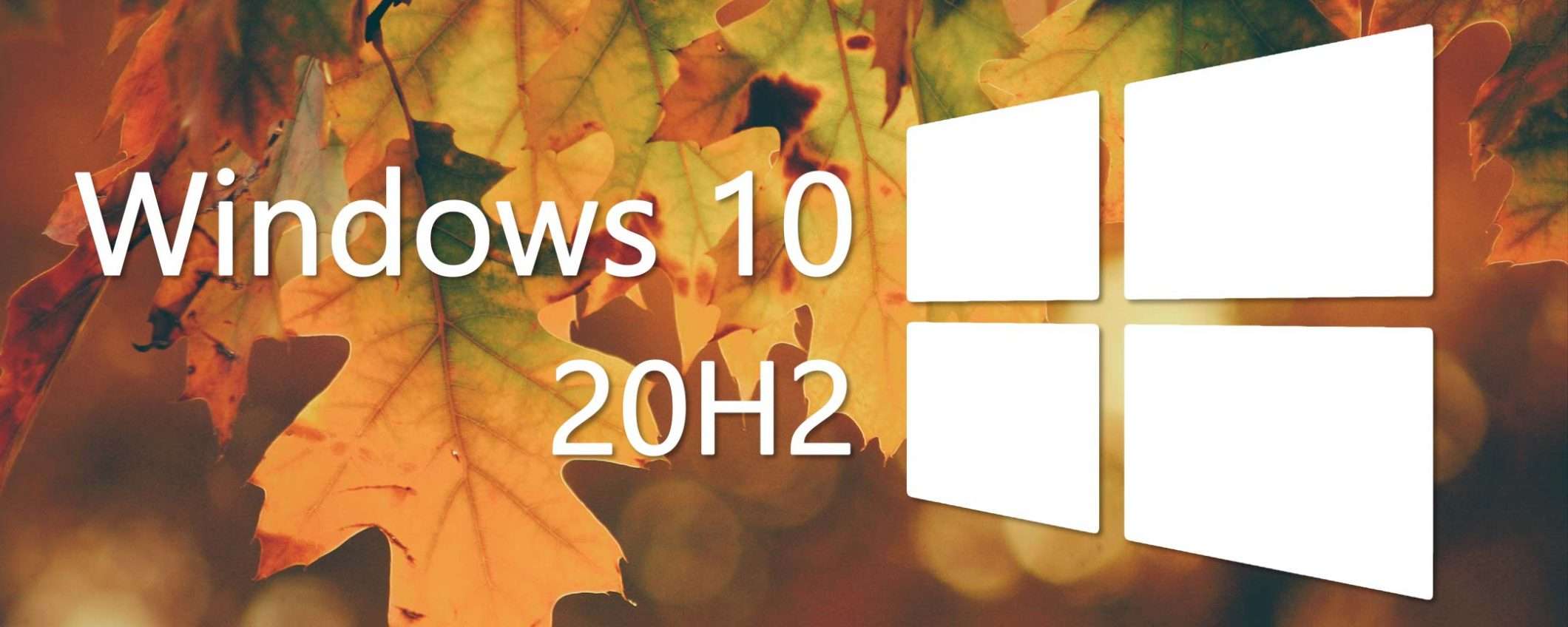Windows 10 20H2 non sarà un major update