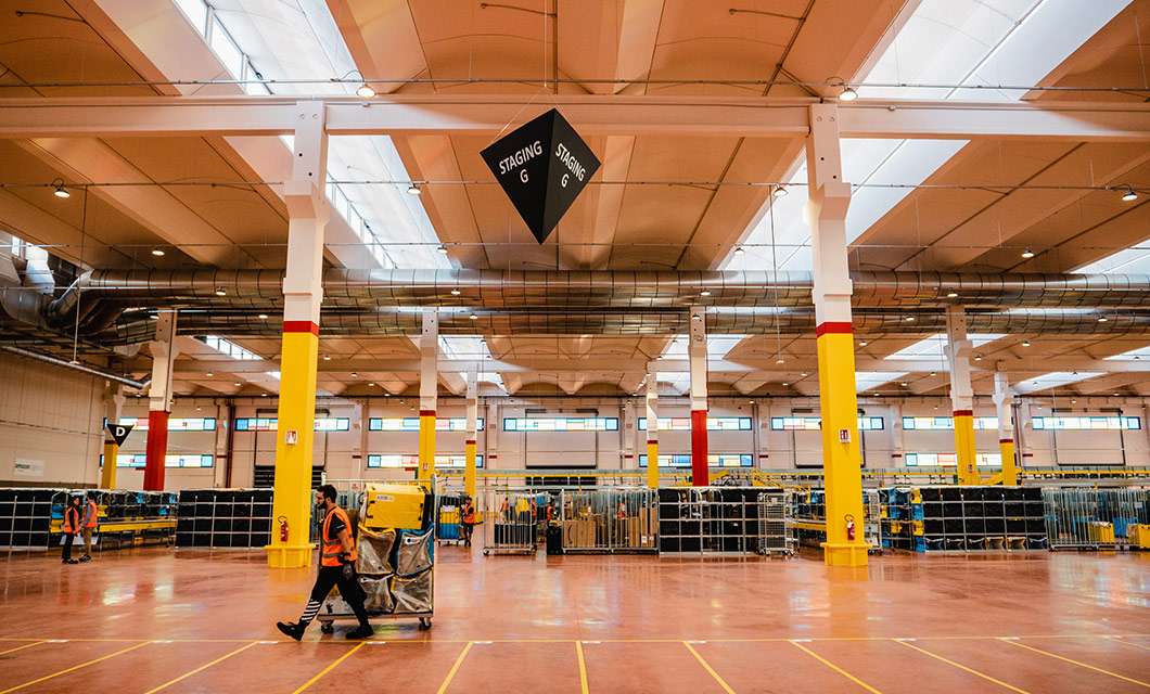 Amazon: i centri logistici in Italia