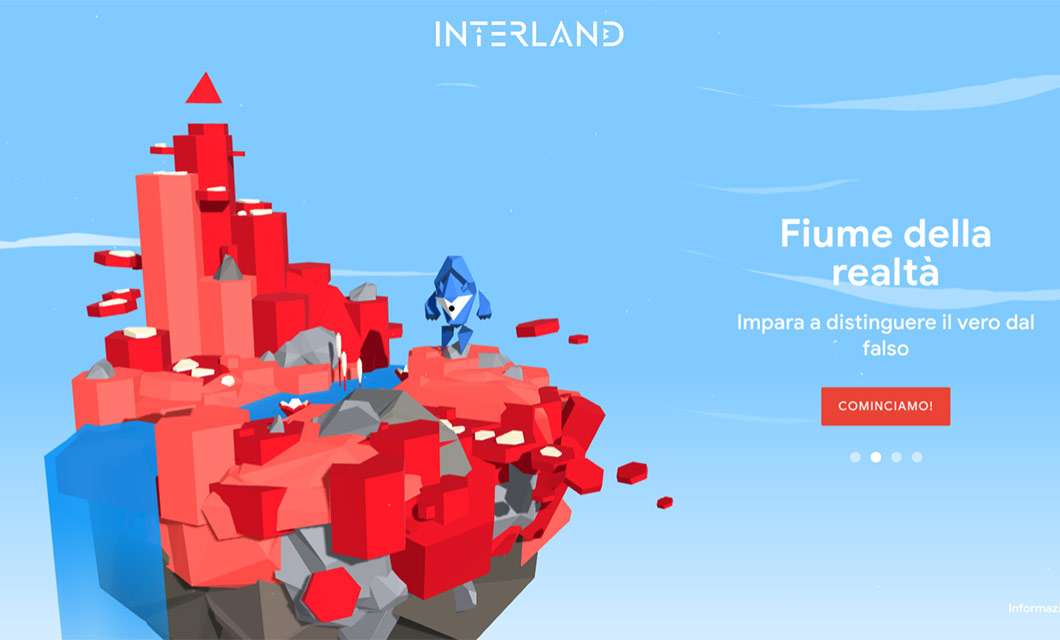 Google Interland: Fiume della Realtà