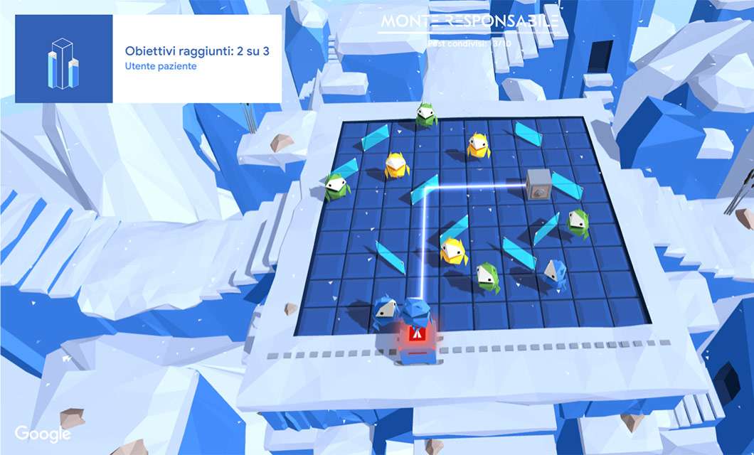 Google Interland: Monte Responsabile