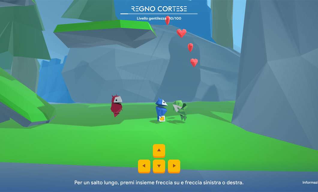 Google Interland: Regno Cortese