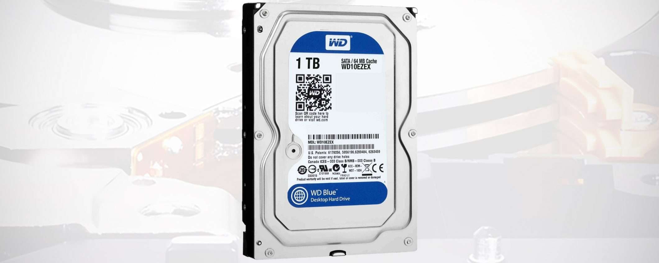 HDD Western Digital da 1 TB in sconto del 24%