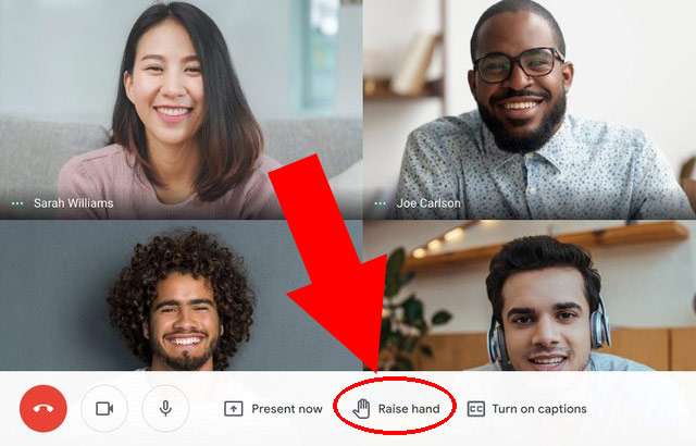 Google Meet: il comando per alzare la mano durante le lezioni