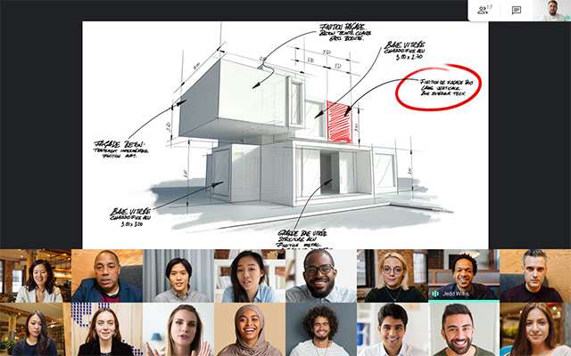 Google Meet: la presentazione di un contenuto durante una riunione