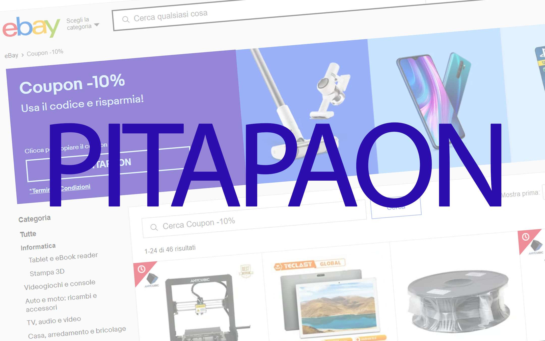 eBay, up to 50 euros discount available eBay, up to 50 euros discount available