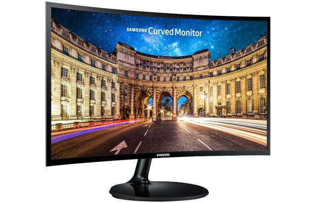 Il monitor curvo Samsung LC27F390FHUXEN da 27 pollici