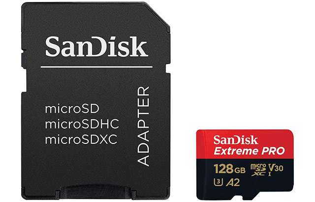 La scheda microSD da 128 GB di SanDisk oggi in offerta su Amazon