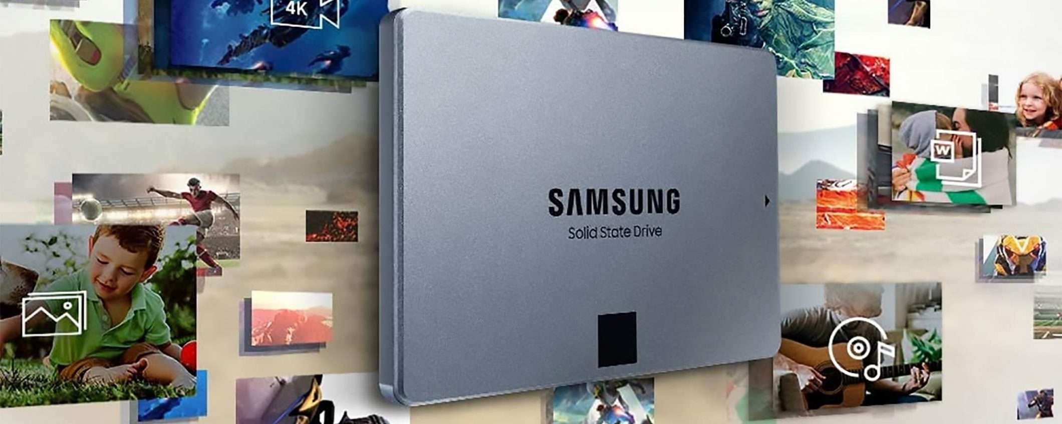 SSD Samsung 860 QVO da 1 TB a -31% su Amazon