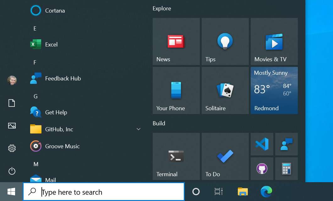 Windows 10: il nuovo menu Start | Tutte le immagini