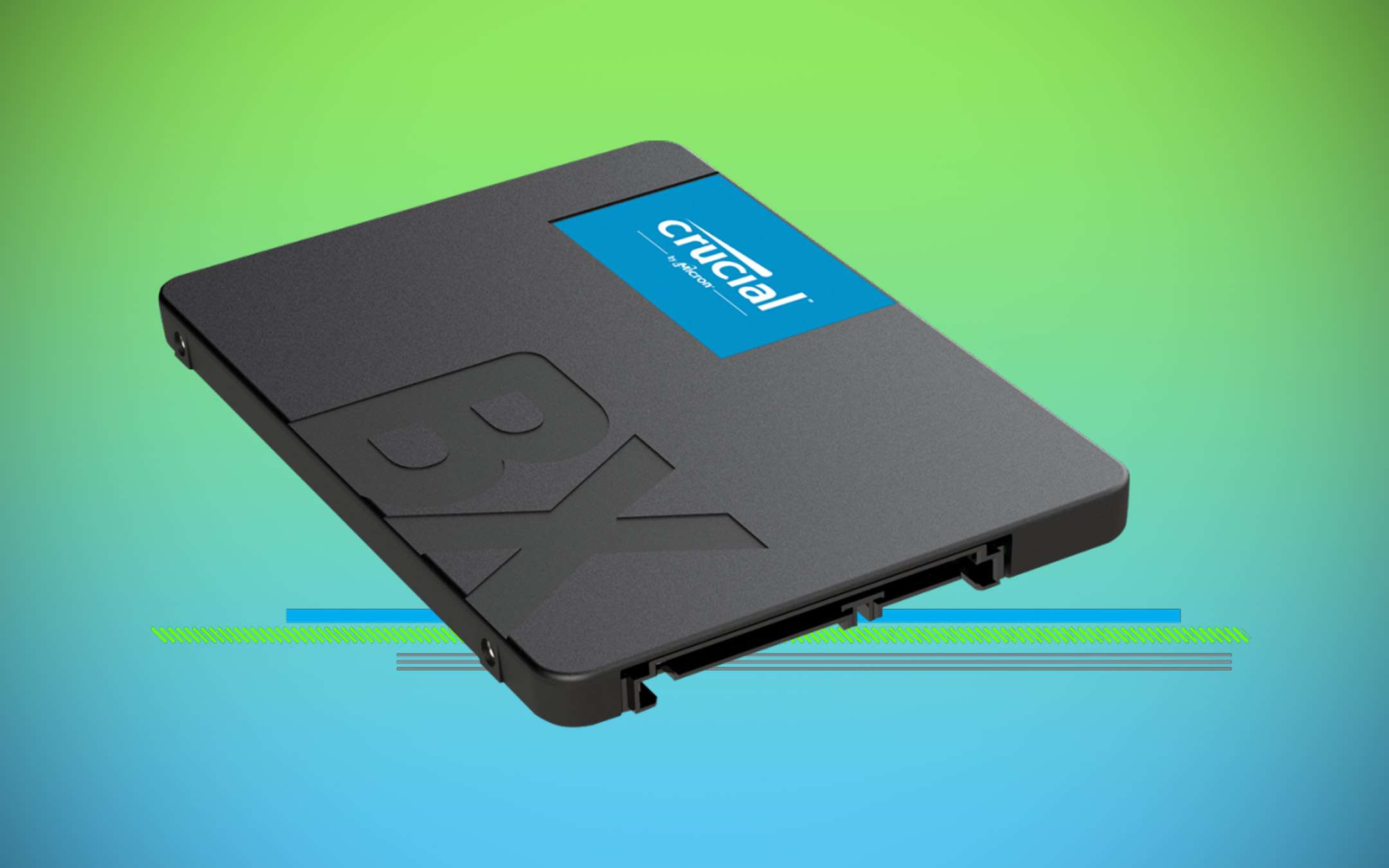 Less than 35 euros for the 240 GB Crucial BX500 SSD