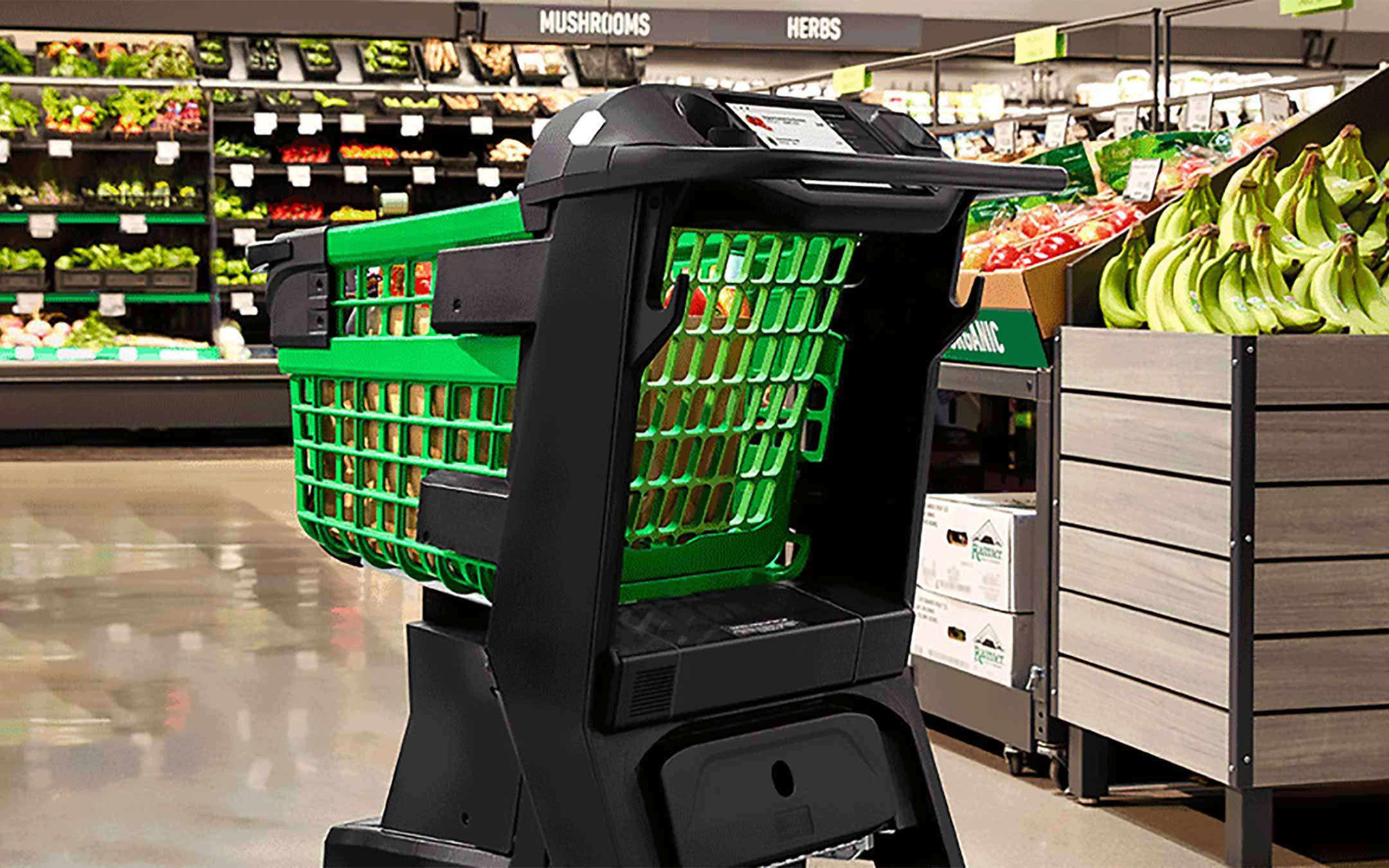 Dash Cart, the shopping cart according to Amazon