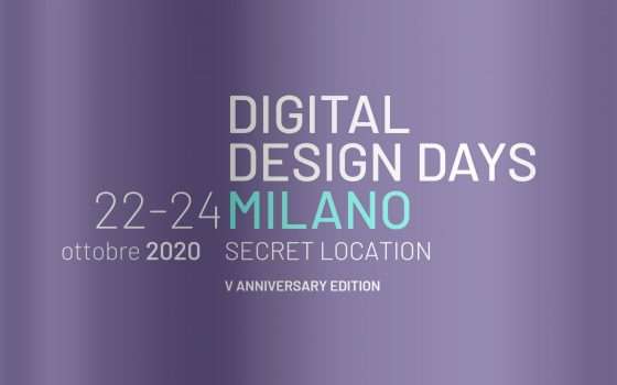 Digital Design Days, nuova edizione ad ottobre