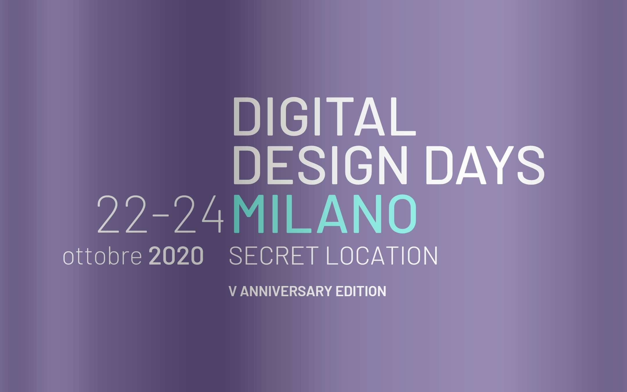 Digital Design Days, new edition in October