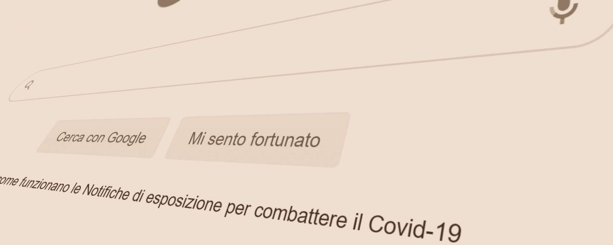 Immuni da oggi sulla homepage di Google Italia