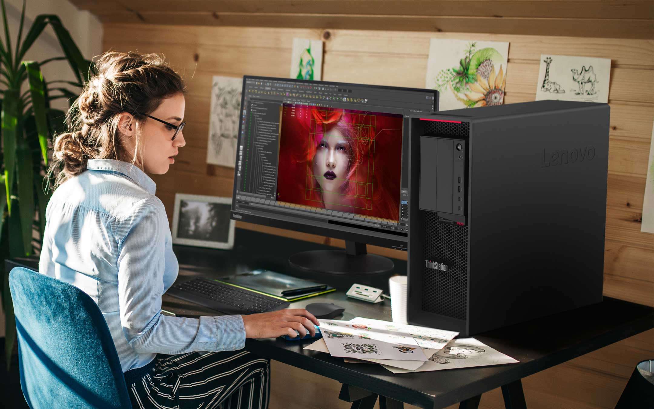 Lenovo ThinkStation P620 with Ryzen Threadripper PRO