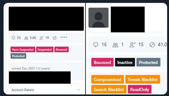 Lo screenshot che proverebbe il coinvolgimento di un dipendente Twitter nell'attacco