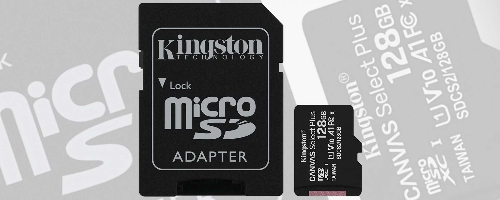 Solo 17 euro per la microSD di Kingston da 128 GB