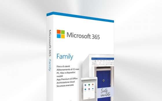 Prime Day: Microsoft 365 Family a METÀ PREZZO