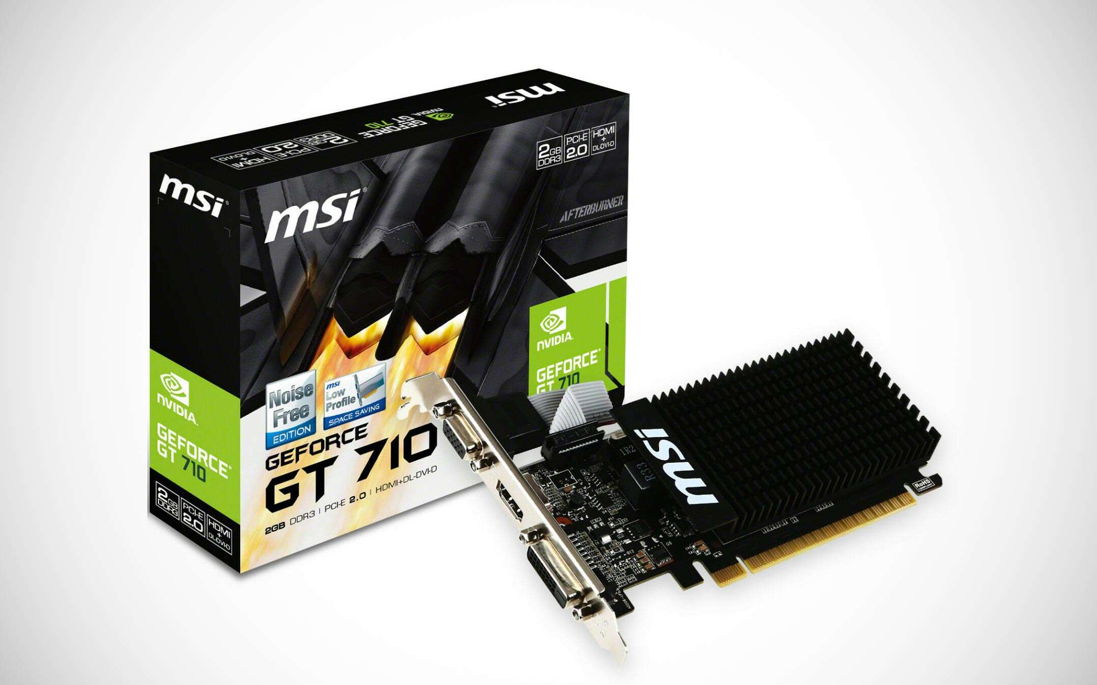 The MSI GeForce GT 710 card on eBay