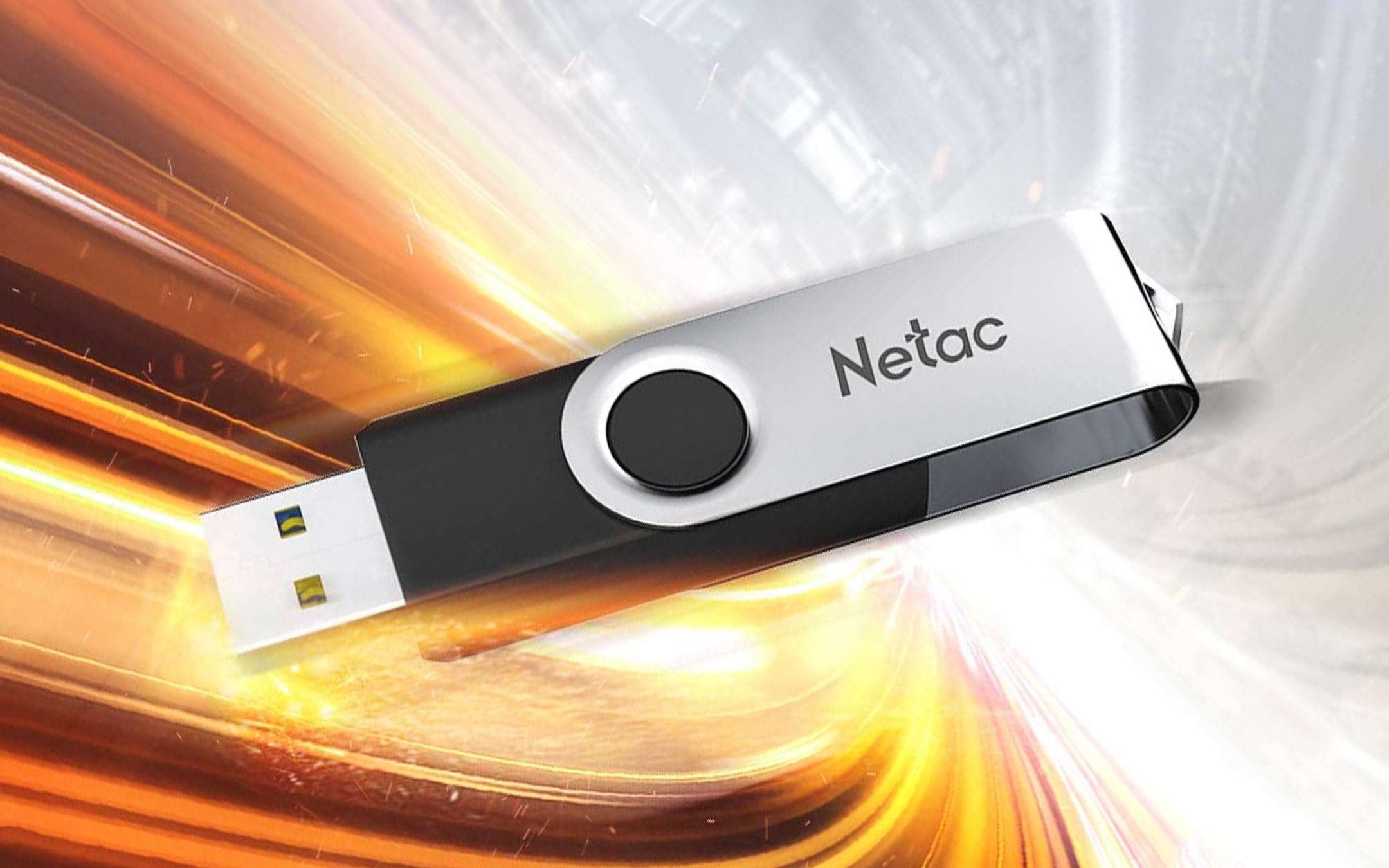 9.99 euros for the 64 GB USB 3 pendrive from Netac