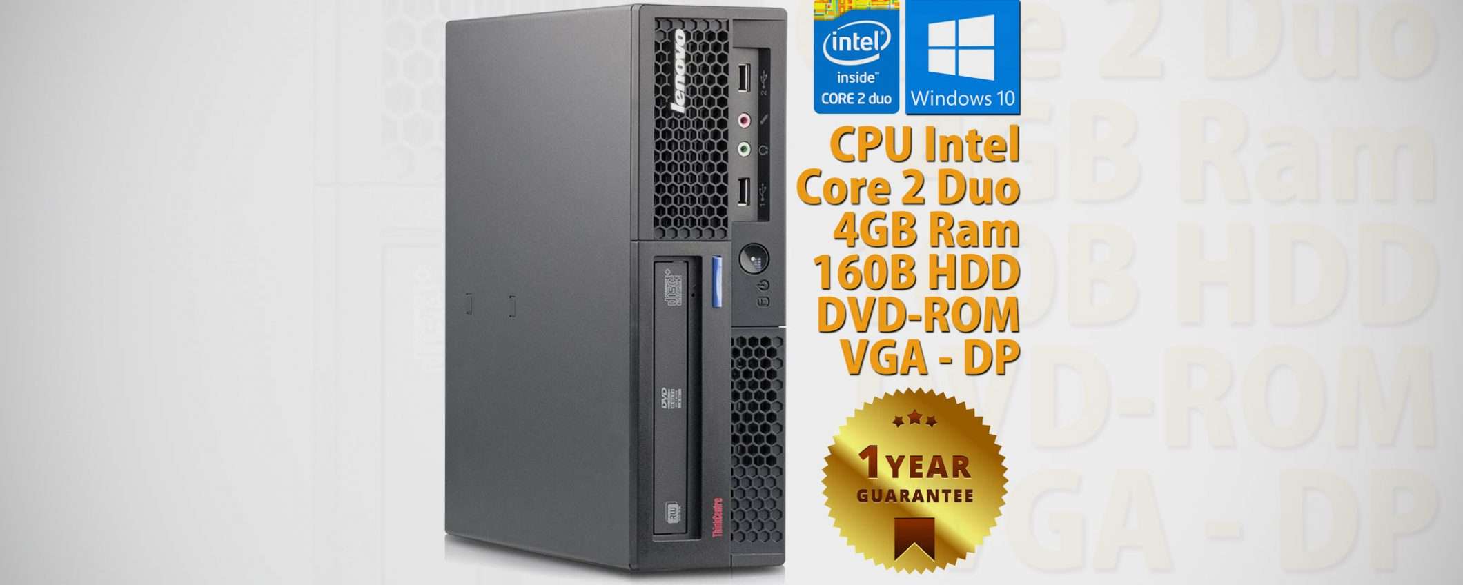 Lenovo ThinkCentre M58P ricondizionato a € 59,90