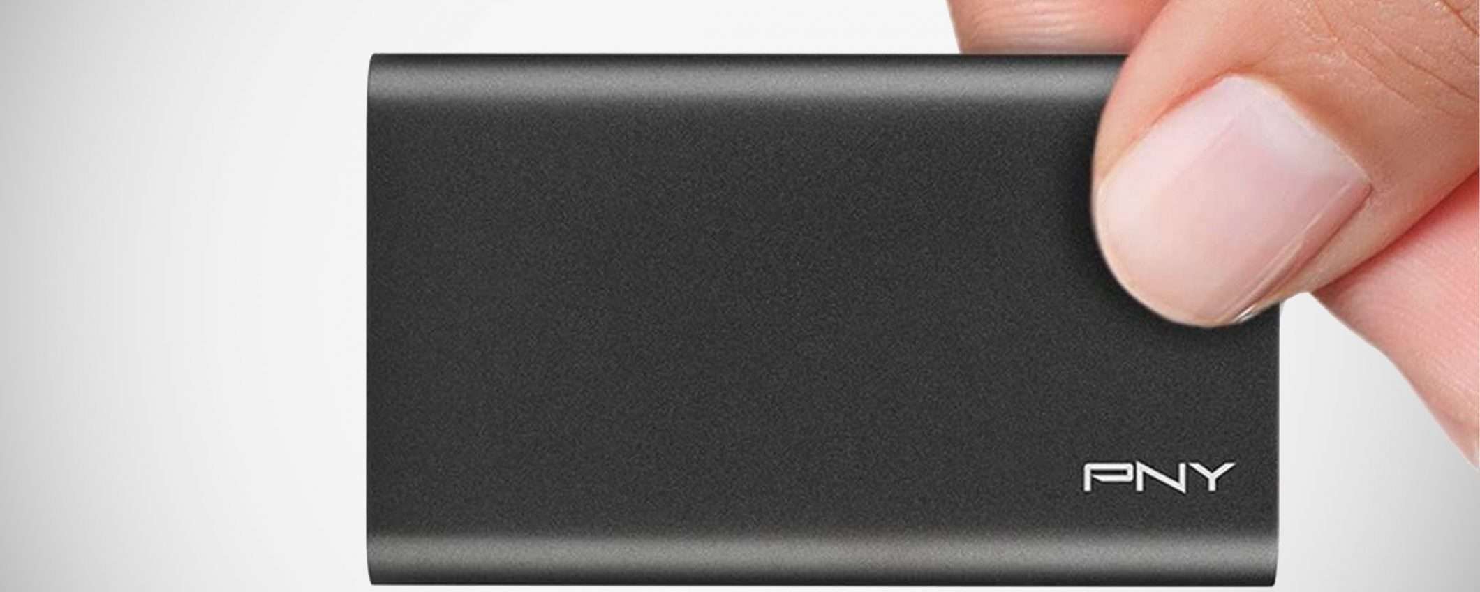 Offerte Amazon: SSD portatile PNY 240 GB a € 39,99