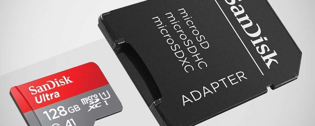 La microSD da 128 GB di SanDisk a -61% su Amazon