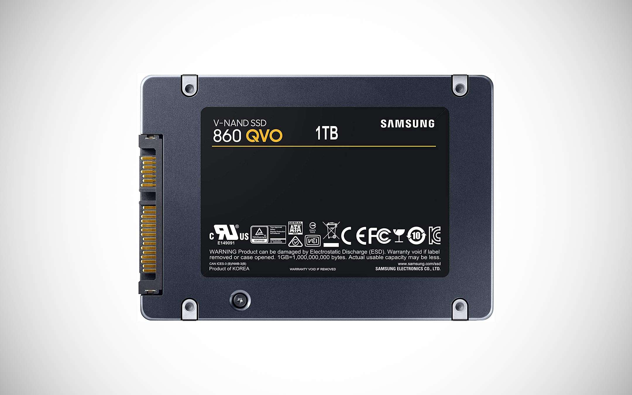 Samsung 860 QVO 1 TB SSD at -35% on Amazon