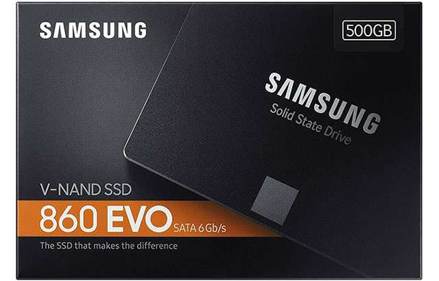 La SSD da 500 GB della linea Samsung EVO 860