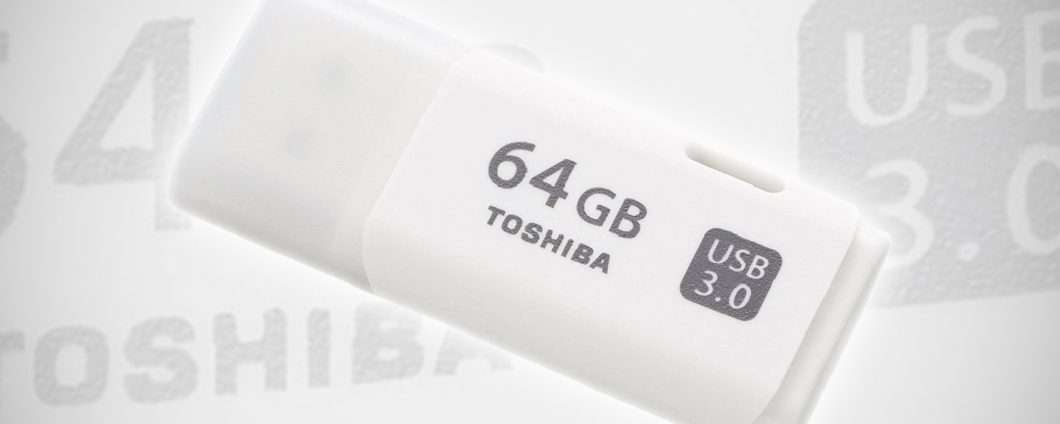La pendrive Toshiba da 64 GB e USB 3 a -69%