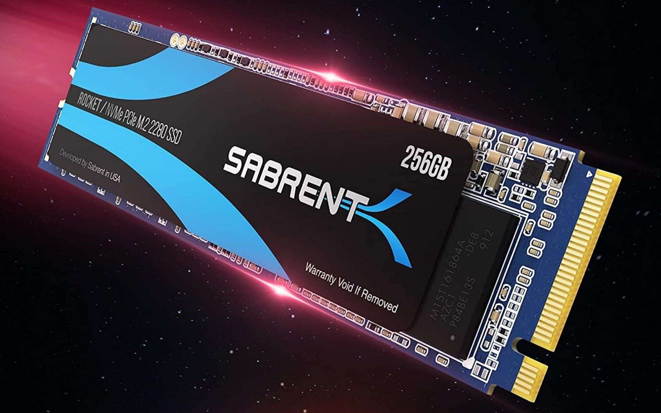Sabrent: 256GB internal SSD, flash deal on Amazon