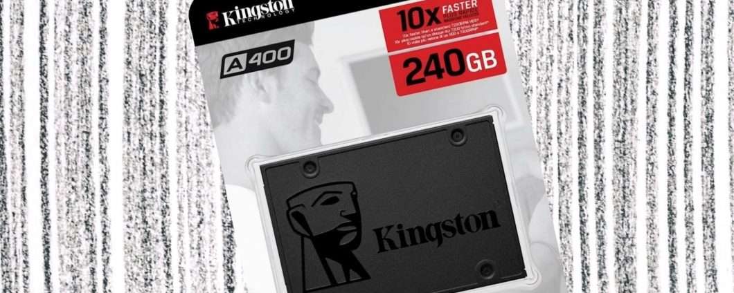 Kingston, SSD da 240GB: 33% di sconto su eBay