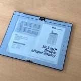 Un eBook reader con schermo pieghevole da E Ink