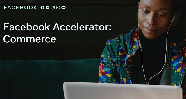 Il programma Facebook Accelerator: Commerce rivolto alle startup