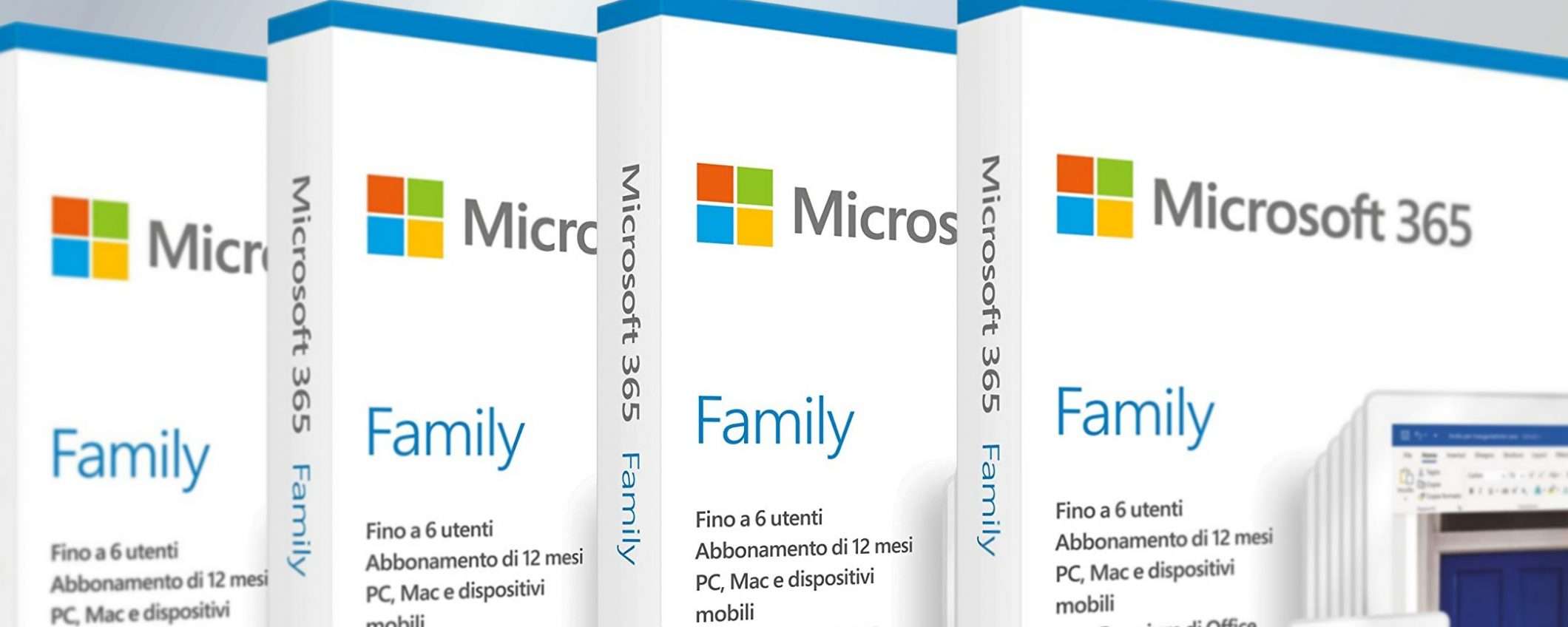 Microsoft 365: l'abbonamento Family oggi in sconto