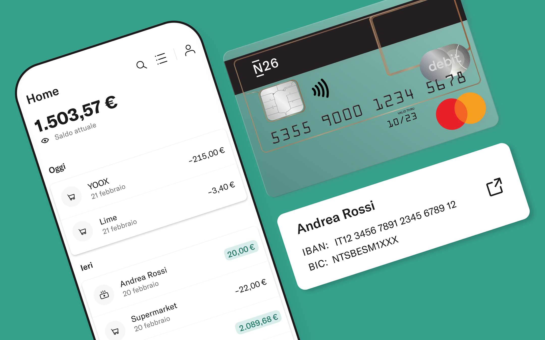 N26: foreign wire transfers in over 30 currencies