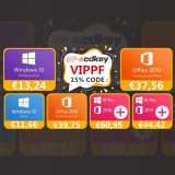VIP-SCDkey Summer Sale: Windows 10 PRO €13, Office 2019 €37