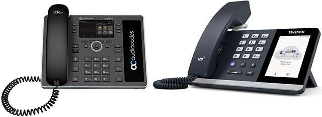 I telefoni AudioCodes C435HD e Yealink MP50 compatibili con Microsoft Teams