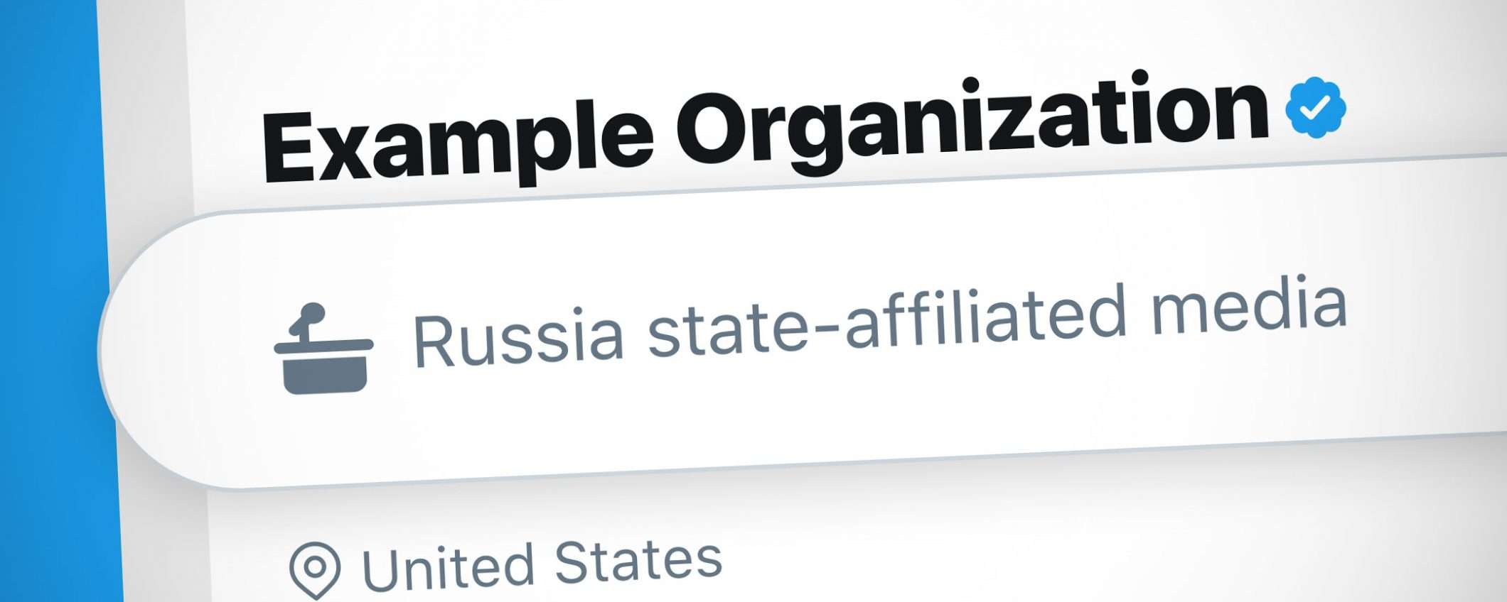 Su Twitter un'etichetta per governi e funzionari